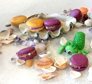 Oyster macarons - Sweet Creations by Sharms (Melb)