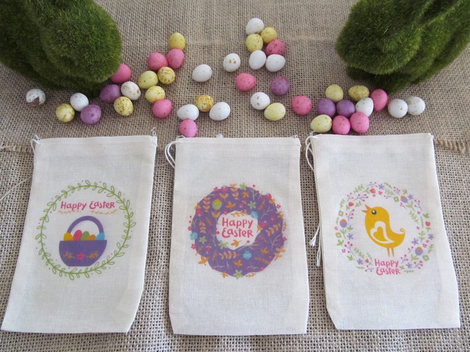 Easter favour bags - Barbe a Papa Party Supplies