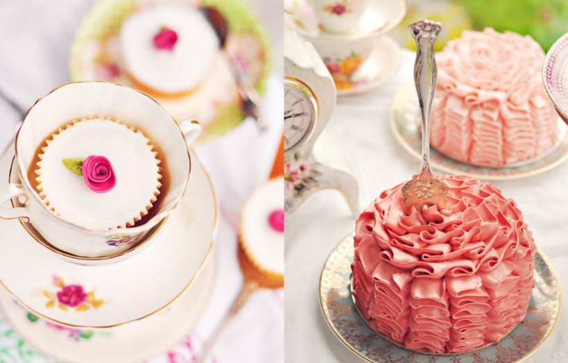 Fairy cakes & petite ruffle cakes by Sweetapolita 