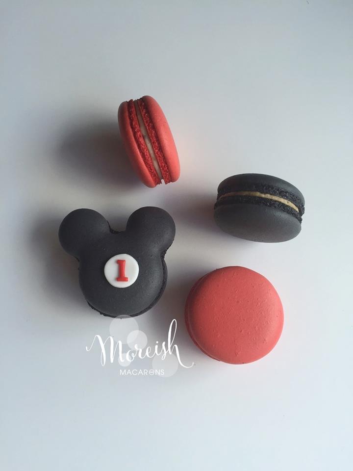 Mickey Mouse macarons - Moreish Macarons