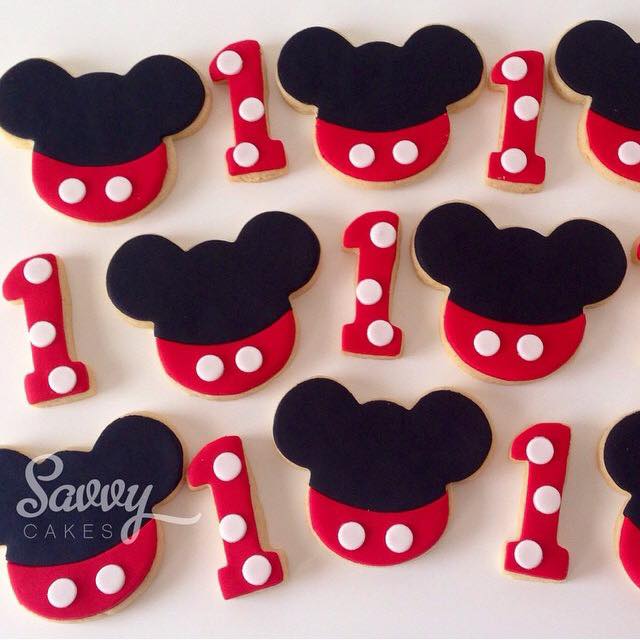 Mickey Mouse cookies - Savvy Cakes by Lena