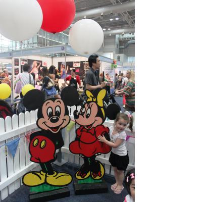 Mickey Mouse photo props for hire - Tiny Tots Toy Hire (Sydney)