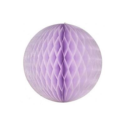 Mini purple honeycomb ball - Ruby Rabbit Partyware