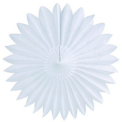 White paper fan, $6.95 - Ruby Rabbit Partyware