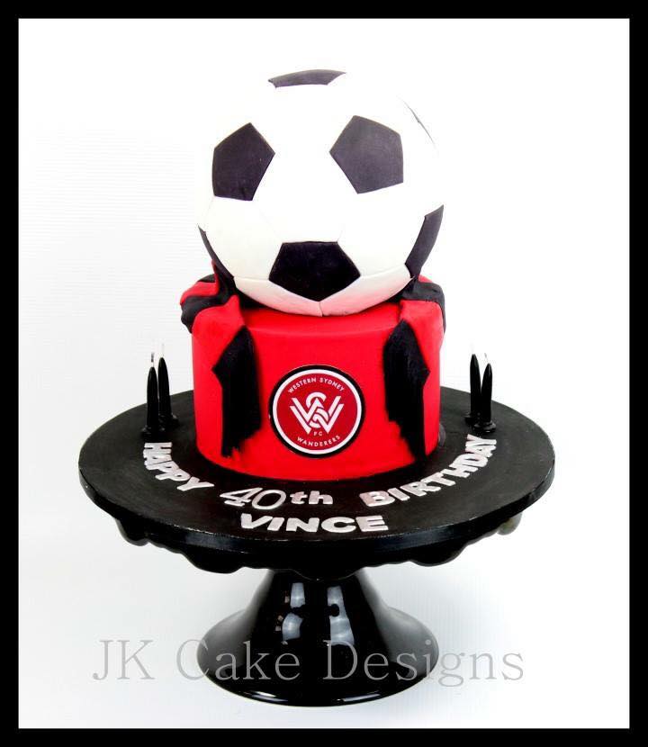 Soccer cake - JK Cake Designs (Sydney)