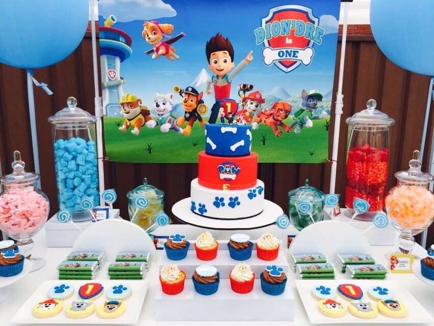 Paw Patrol birthday party - Sweet finesse event styling