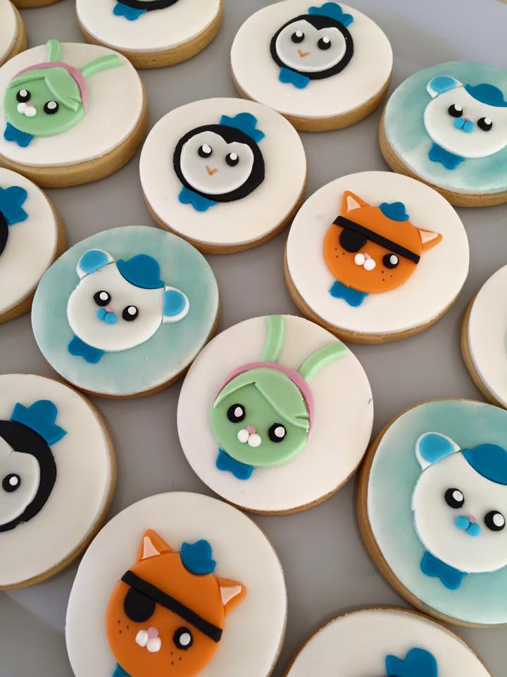 Octonauts decorated cookies