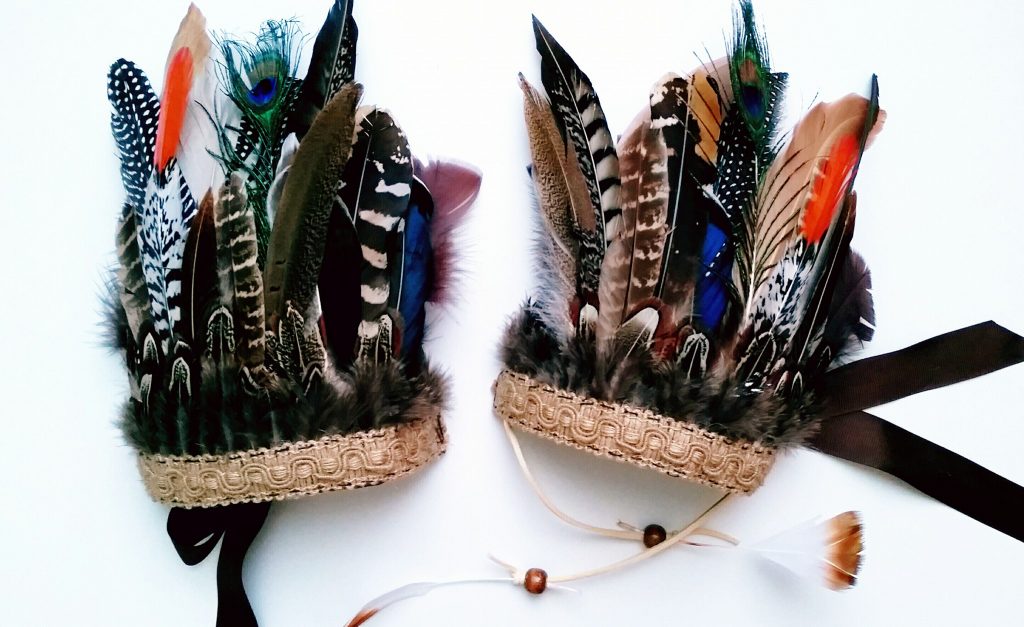 feather crown