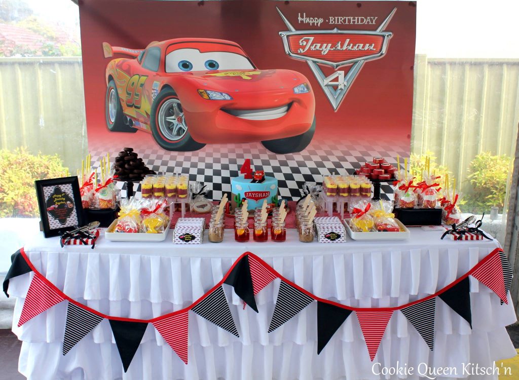 Disney Pixar Grand Prix Cars Cup Cake Holder Table Decoration Party Supplies New 