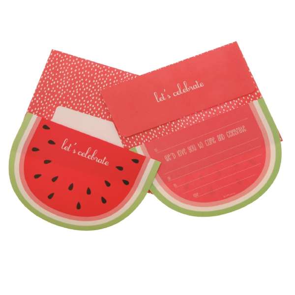 watermelon invitations