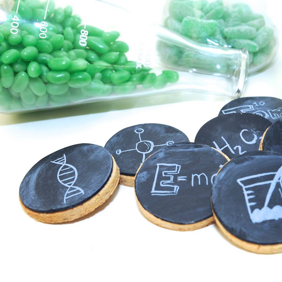 science party cookies