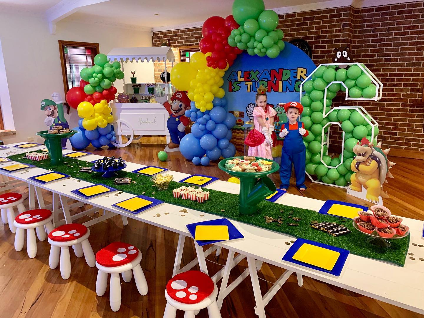 Noble Outdated Personification Super Mario Party theme party supplies and ideas! - Lifes Little Celebration