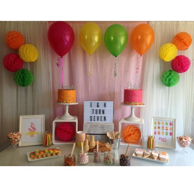 Popsicle Party - Styling and desserts by Savvy Cakes by Lena