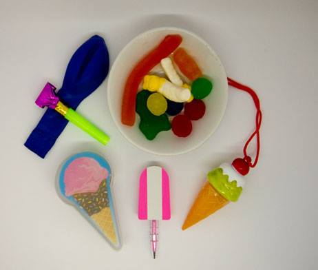 Ice-cream party favor bag - Small Favours