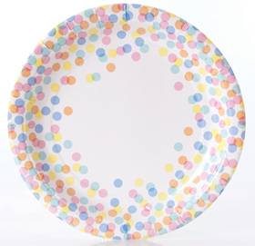 Confetti plates - Love The Occasion