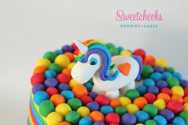 Unicorn cake - Sweetcheeks Cookies and Cake
