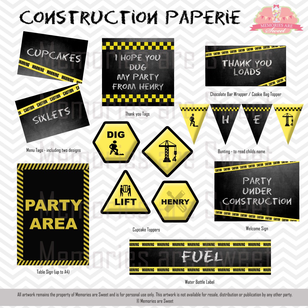 Memories are Sweet - Construction Paperie