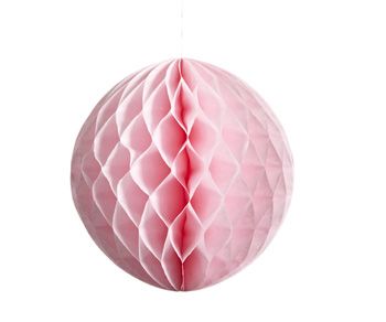 Pink honeycomb ball - Favor Lane