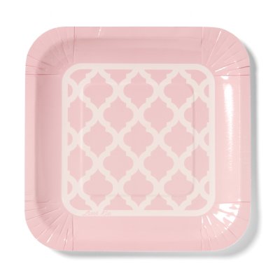 Pattern plate in pink - Little Kite