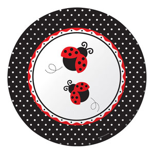 Ladybug plates - Party Splendour