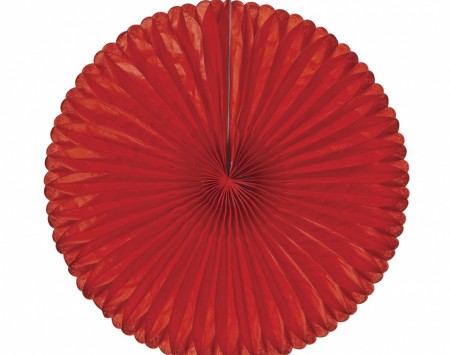Red paper daisy decoration - Love the Occasion