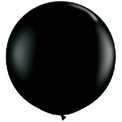 Black jumbo balloon - Ruby Rabbit Partyware