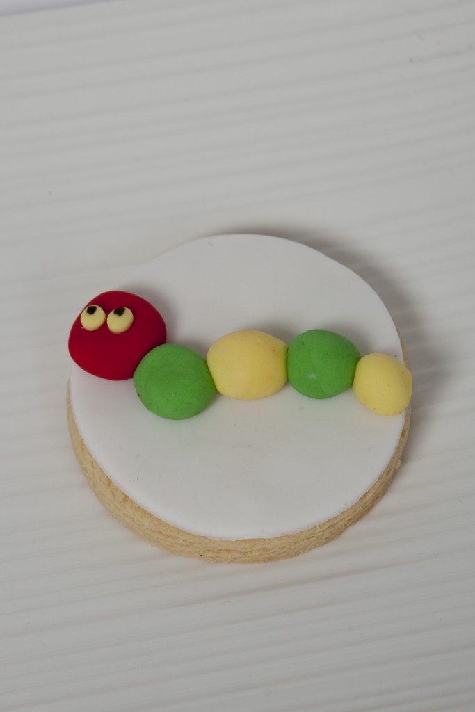 Hungry little caterpillar cookies - One Sweet Chick Couture Cookies and Cakes (Sydney)