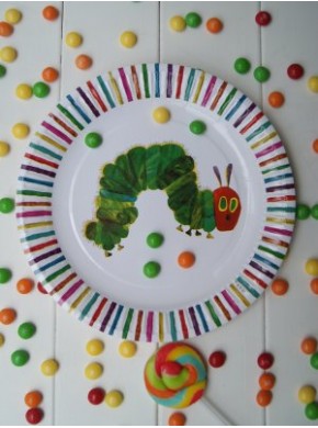 Hungry Caterpillar plate - Just Party Supplies