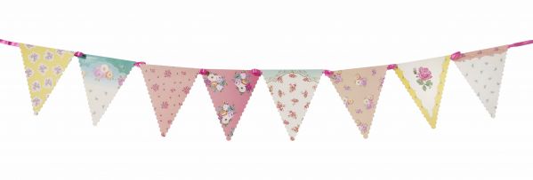 Truly Scrumptious floral bunting - Favor Lane