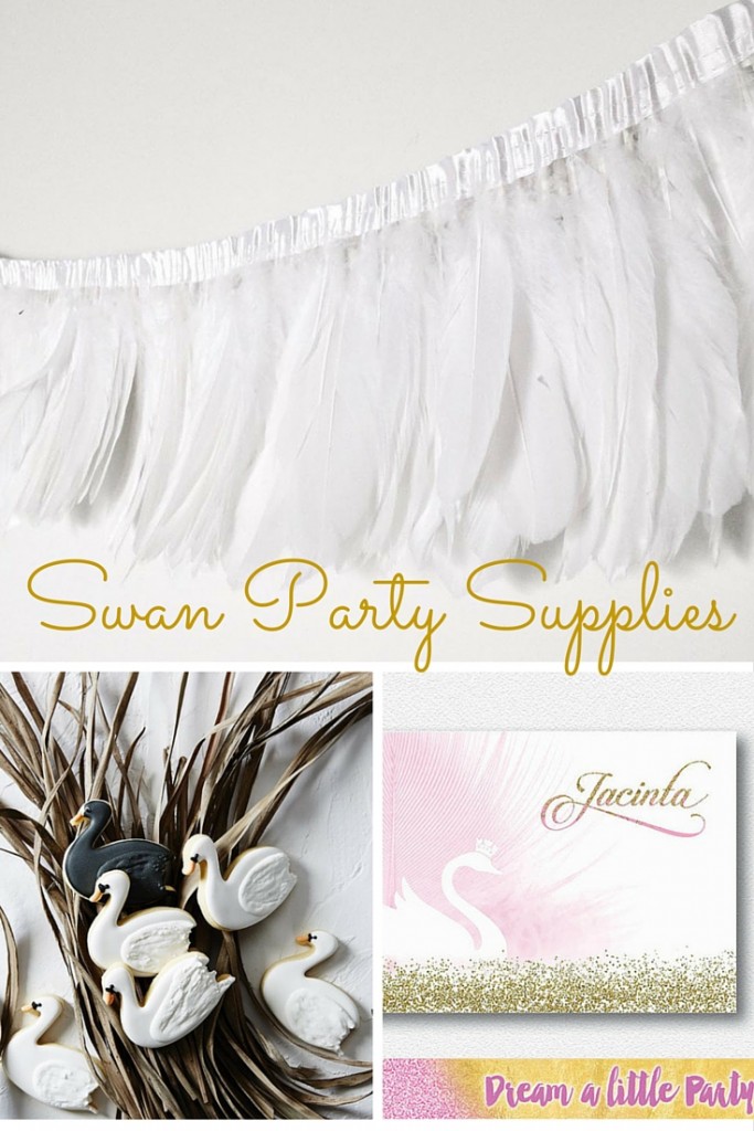 Swan Party Supplies