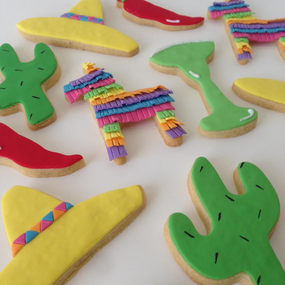 Mexican fiesta cookies - Savvy Cakes by Lena