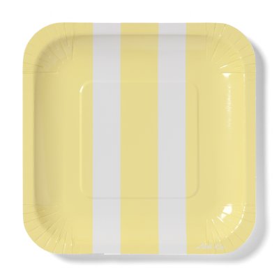Yellow paper plate - Little Kite