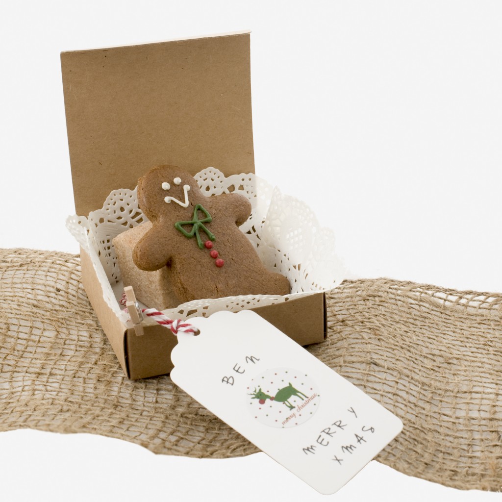 Christmas brown kraft favour box, set of 25, $16 - Style Party Love