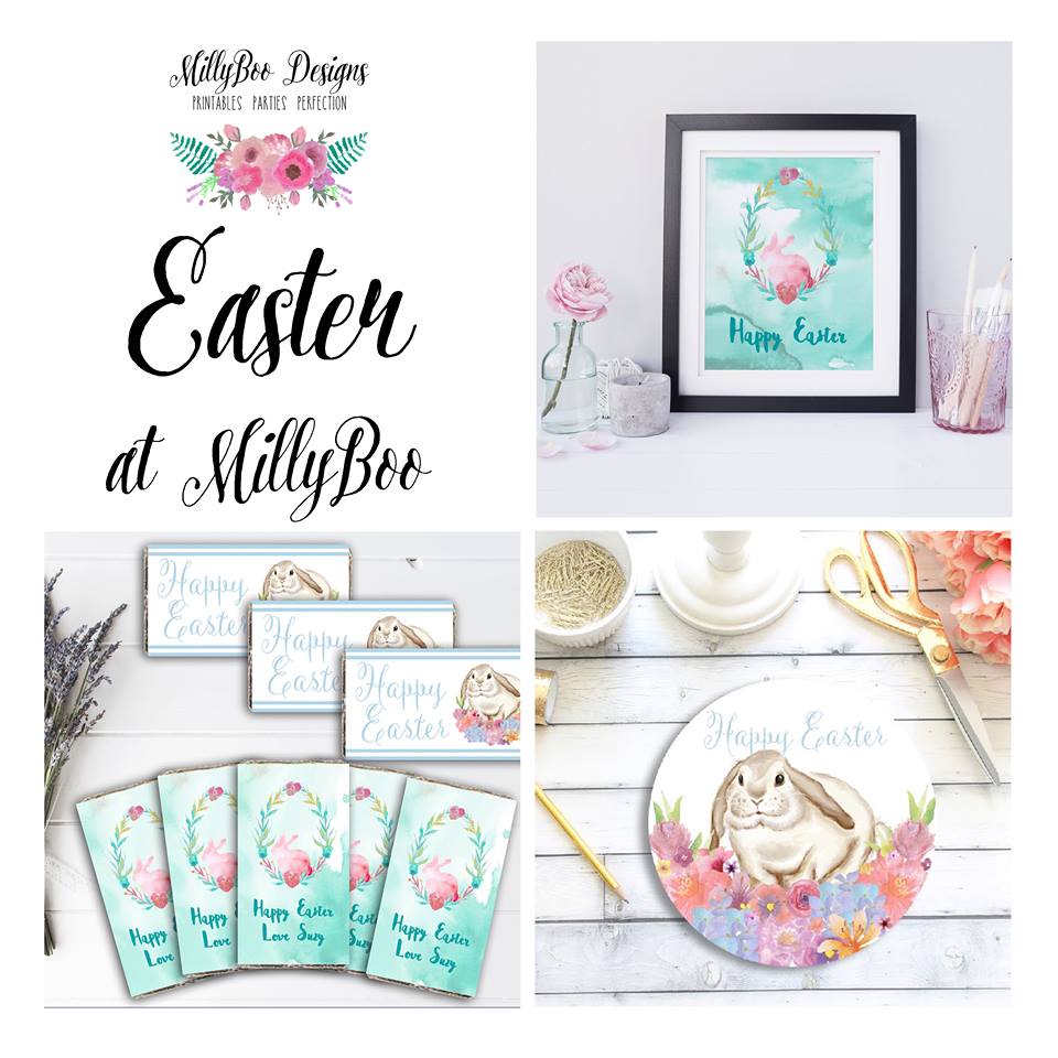 Easter printables - Millyboo Designs