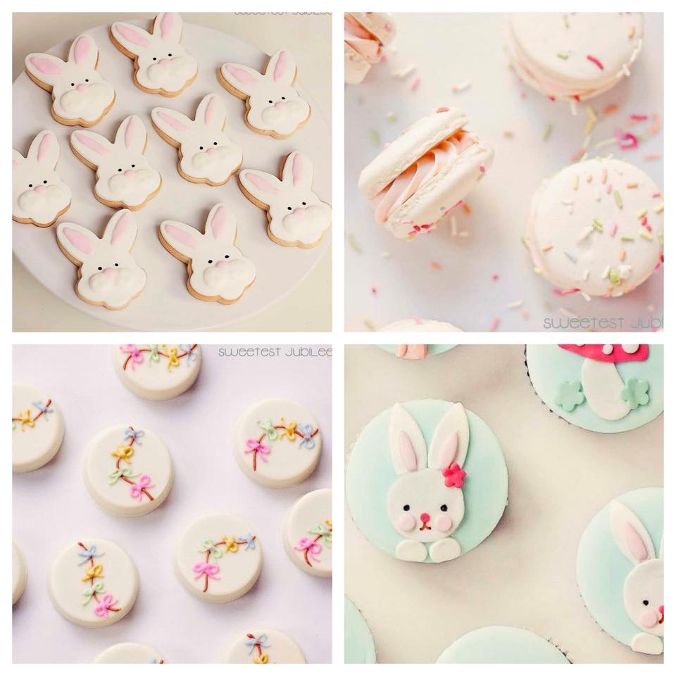 Easter cookies and macarons - Sweetest Jubilee (Melbourne)