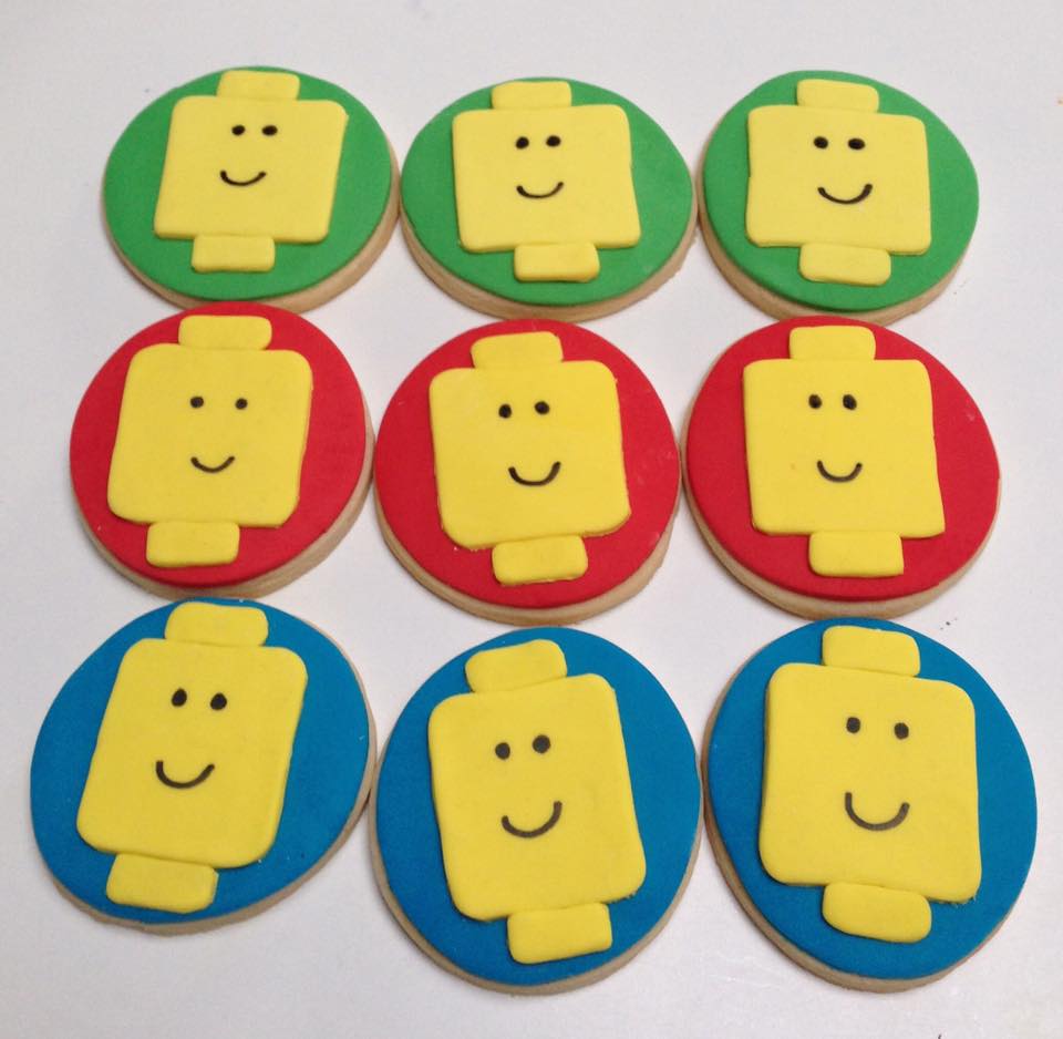 Lego cookies - One Sweet Chick (Sydney)
