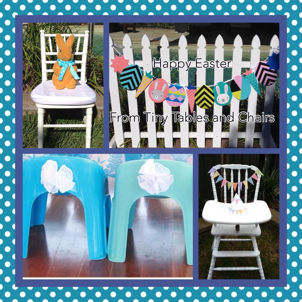 Easter table and chairs for hire - Tiny Tables and Chairs (Melbourne)