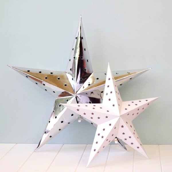 Hanging star decorations - Hip and Hooray