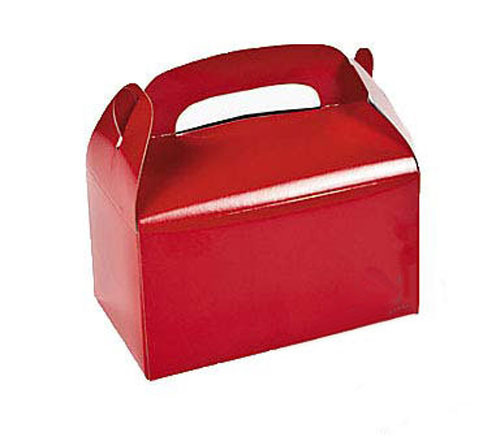 Red coloured treat boxes - The Little Big Company