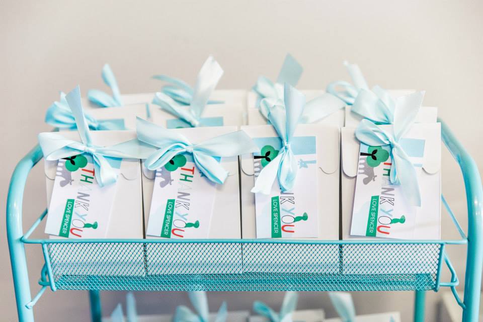 Favour bags - Styling by Red Wagon Events. Printables by Pretty and Print