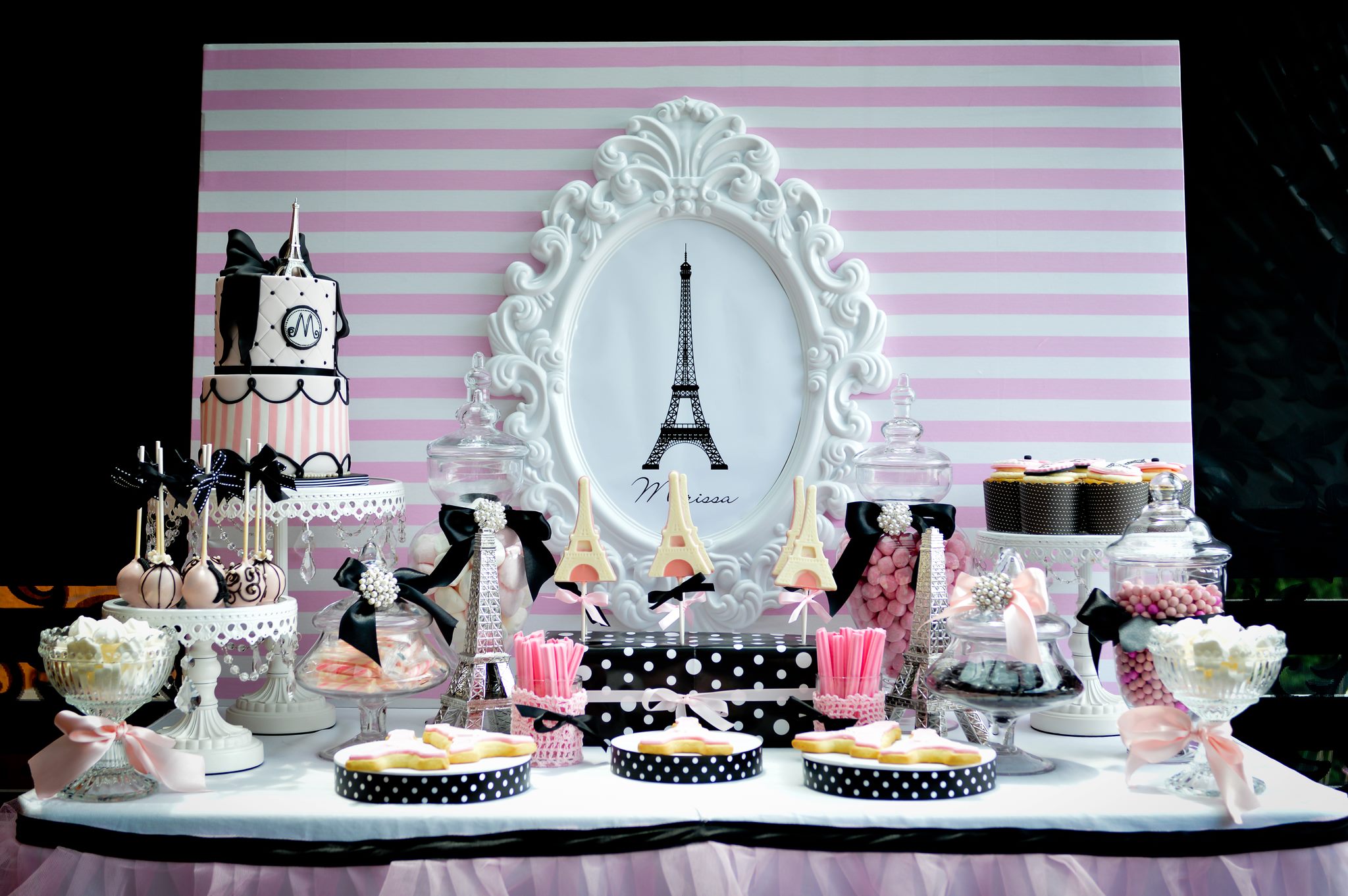 Paris pamper party - Sweet Bambini Event Styling 