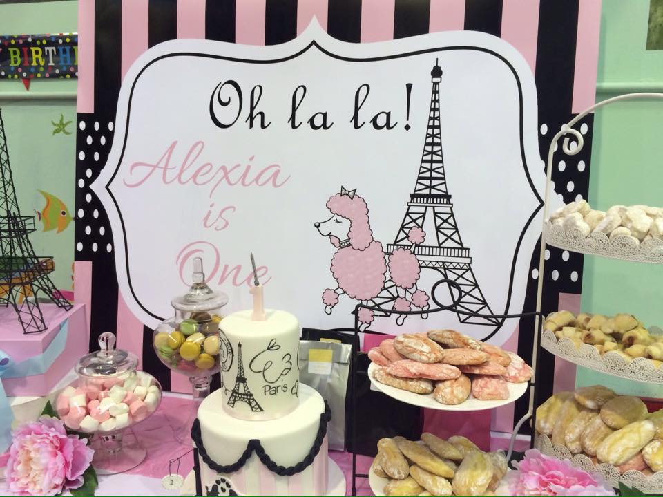 Paris Backdrop - Jo's Signs by Designs Styling by Bett's Candy Buffets and more