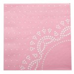 Pastel lace pink napkins - Deer Little Parties