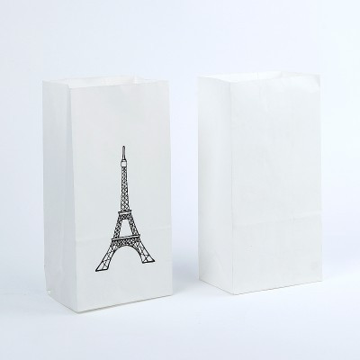 Eiffel tower favour bags - Saffy and May