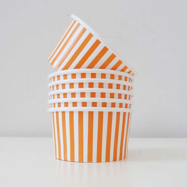 Orange candy cups - The Party Parlour