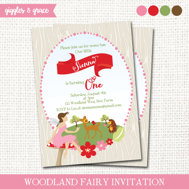 Woodland Fairy party 