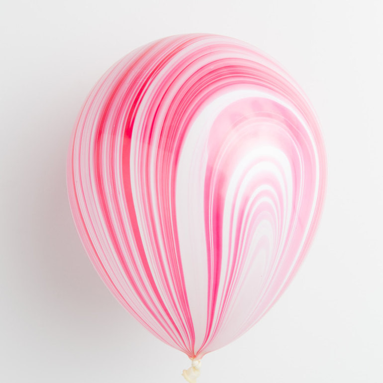 Pink marble balloons - One Magic Day