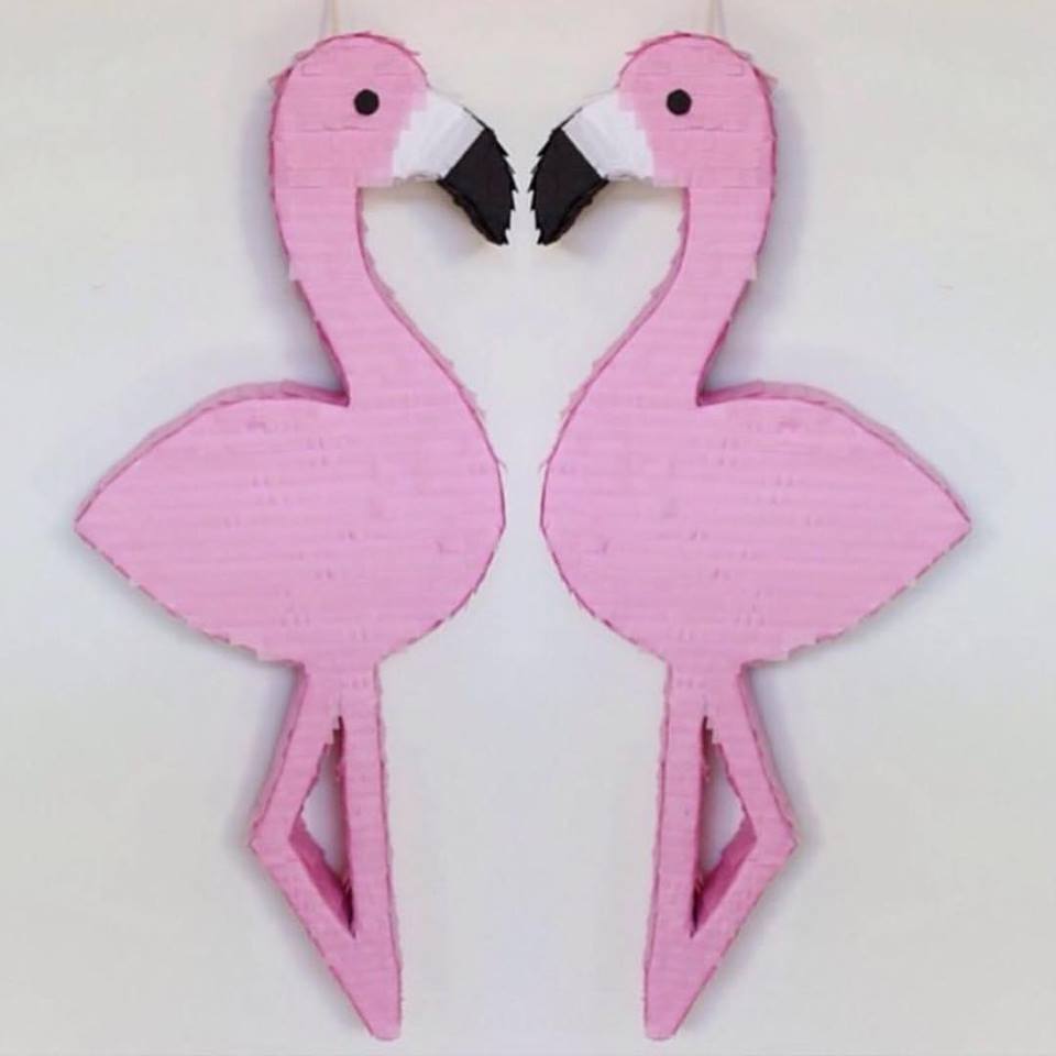 Flamingo pinata - Party Pony Designer Pinatas