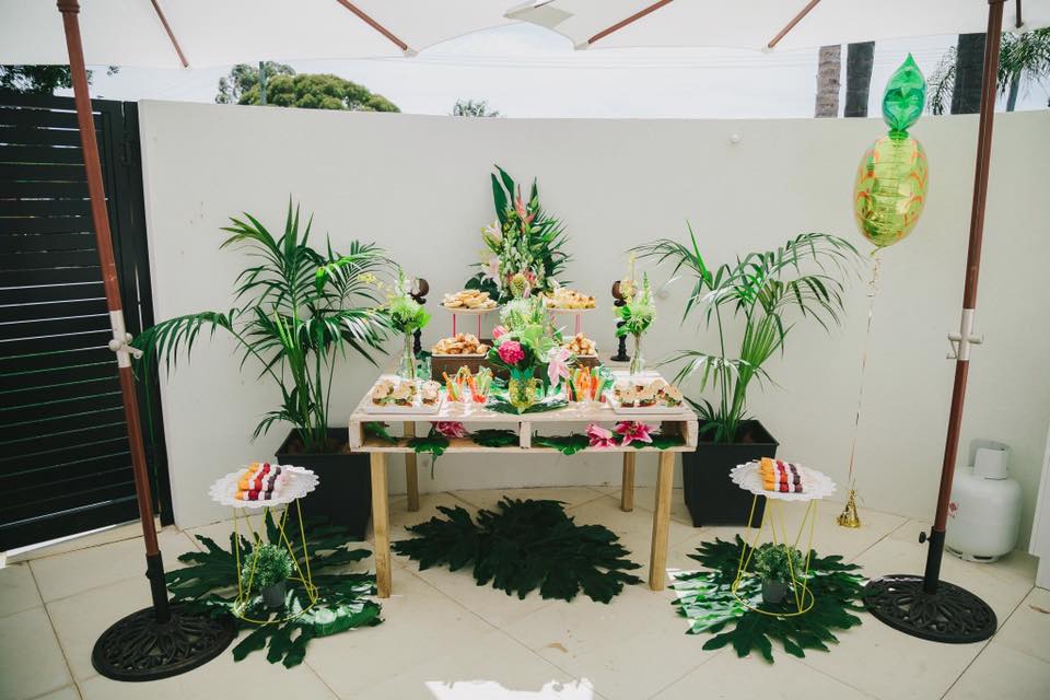 tropical party style inspo = opulenticity