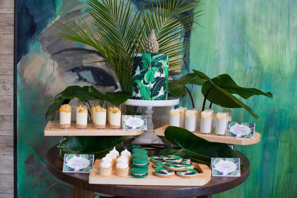 Tropical dessert table - Perfectly Sweet (Qld)